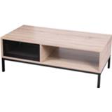 👉 Salontafel multi model Berend - inclusief opbergruimte 100x50x36cm 8720359701787