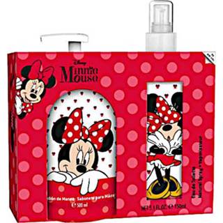 👉 Geursetje wit rood One Size Color-Wit meisjes AirVal geurset Minnie Mouse 650 ml wit/rood 2-delig 8411114089560