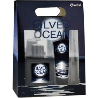 👉 Zilveren One Size no color Ocean set Toiletwaterstraal 100ml + douchegel 8715658370055