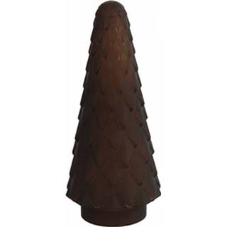 👉 Kerstboom bruin glas One Size Color-Bruin CF label decoratie Joren 24 cm 8718317770784