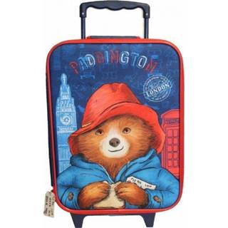 👉 Trolley rood blauw polyester One Size Color-Rood Paddington 25 liter junior 41 x 34 15 cm rood/blauw 5036278079436