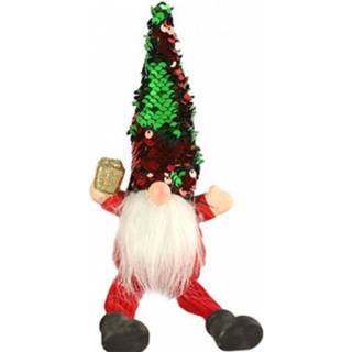 👉 Rood polyresin One Size Color-Rood TOM kabouters Carlito 23 cm 8718317795381