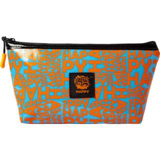 👉 Etui Color-Meerkleurig One Size vrouwen oranje Biggdesign Moods Up Happy Make-Up - Make Tas dames Toilettas Waterafstotend 25x13,5x6,5 cm 8681126432306