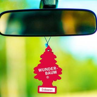 👉 Luchtverfrisser One Size rood Wunderbaum - Auto Wonderboom Aardbei 3 Stuks 8720289426002