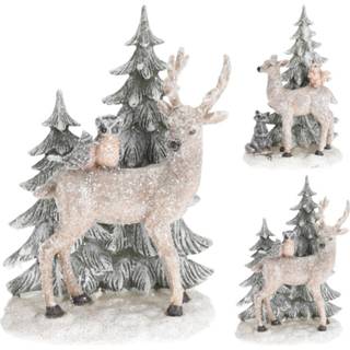 👉 Kerstboom One Size GeenKleur Rendier met 20 cm 2 assorti 8719987640735