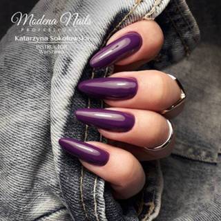 👉 One Size paars Modena Nails Gellak Bella Donna - Christina 7,3ml. 8720246144994