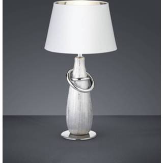 👉 Tafel lamp keramiek zilver One Size Color-Zilver Tafellamp Reality Thebes - 4017807359466