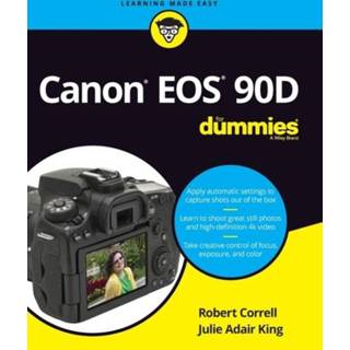 👉 Engels Canon EOS 90D For Dummies 9781119674672