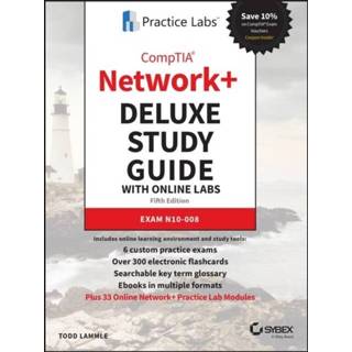 👉 Engels CompTIA Network+ Deluxe Study Guide with Online Labs 9781119813446
