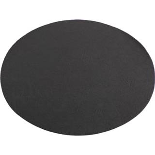 👉 Placemat zwart imitatieleer Color-Zwart Mesapiu Placemats Cuero Ovaal 5413255141742