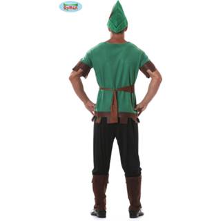 Verkleedpak groen polyester l Color-Groen mannen Fiestas Guirca Peter Pan heren mt 8434077801314