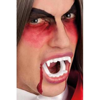 👉 Wit rood kunststof One Size Color-Wit Carnival Toys vampierset 20 ml wit/rood one-size 2-delig 8004761070632