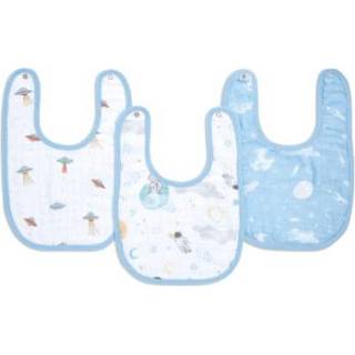 👉 Slab meisjes kleurrijk Aden + anais™ essentials katoenen slabbetje space explorers set van 3 842332153005