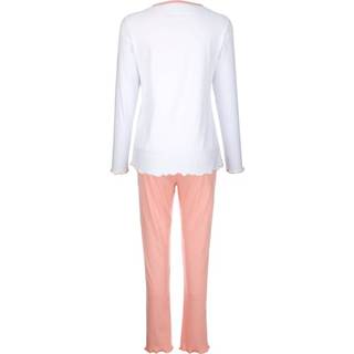 👉 Pyjama lila turkoois zeer comfortabel Pyjama's per 3 stuks Harmony Apricot/Turquoise/Lila 4055707435620