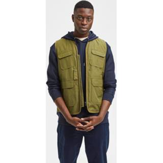 👉 Bodywarmer katoen l mannen groen 5715108782059