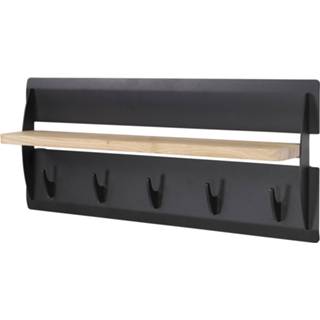 👉 Kapstok metaal zwart Fons 5-haaks 8712077107057