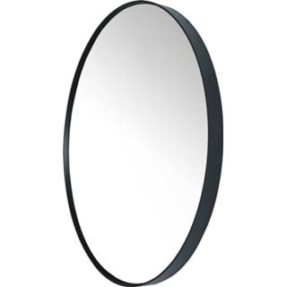 👉 Spiegel metaal zwart Chantal Ovaal 8712077108528