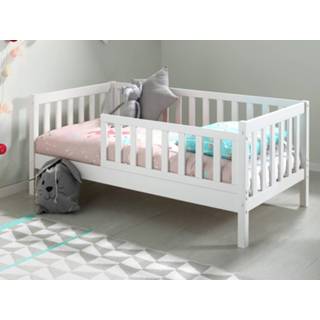 👉 Kinderbedje wit kinderen Kinderbed TEDDY 70x140 cm zonder lade 5400943223071