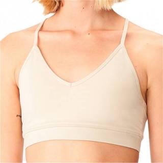👉 Röhnisch - Women's Skill Sportsbra - Sportbeha maat XL, beige/wit