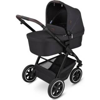 👉 Meisjes zwart ABC DESIGN Combikinderwagen Samba Mid night Fashion Editie collectie 2022 4045875055355
