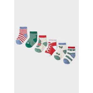 👉 Sokken katoen mix groen jongens babymode Mayoral Set van 6 8445445258005