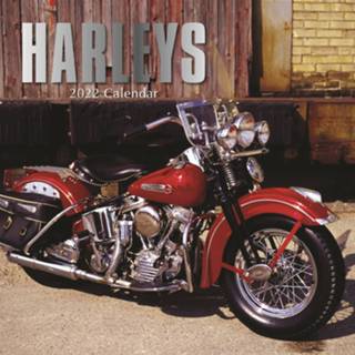 👉 Kalender One Size meerkleurig Motor 2022 Harley Davidson 30 cm incl. 2 zelfklevende ophanghaken - Maandkalenders/jaarkalenders Wandkalenders 8720576424995