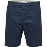 👉 Mannen donkerblauw l Selected homme slhcomfort-homme shorts w noos 5715214162905