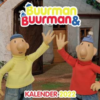 👉 Kalender One Size meerkleurig Cartoon 2022 Buurman en 30 cm incl. 2 zelfklevende ophanghaken - Maandkalenders/jaarkalenders Wandkalenders 8720576424957