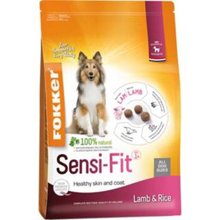 👉 Fokker Dog Sensi-Fit Lam - Hondenvoer - 2.5 kg