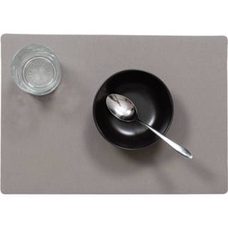 Tafel Stevige Luxe Placemats Plain Taupe 30 X 43 Cm - 8436543315905