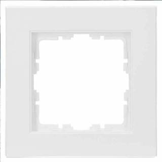 Afdekraam wit klein Vierkant 1-voudig glanzend RAL 9010 K55 als alternatief voor Gira goedkoper 4046994020255