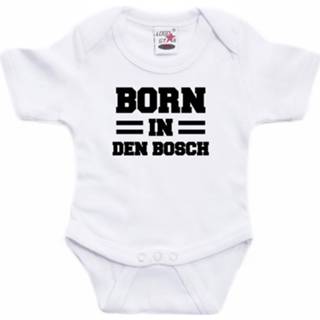 Born in Den Bosch tekst baby rompertje wit jongens en meisjes - Kraamcadeau - Den Bosch geboren cadeau