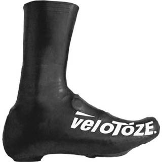 👉 Overschoenen zwart rubber l Color-Zwart VeloToze Road 2.0 hoog maat 673869713840