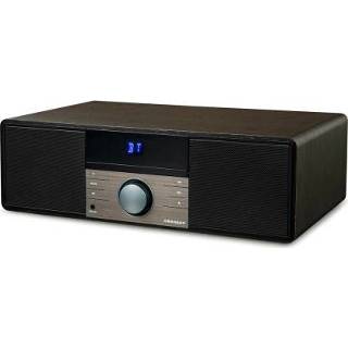 👉 Draagbare radio zwart hout One Size Color-Zwart Crosley Metro Cd-Speler Bluetooth 710244241465