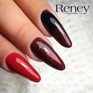 👉 Rood One Size GeenKleur RENEY® Gellak Red Diamond 07 - 10ml. 5907771380339