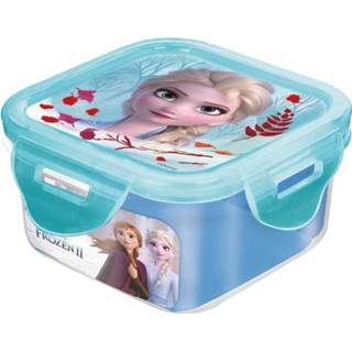 👉 Blauw transparant kunststof One Size Color-Transparant Stor koekendoos Frozen ll junior 10 x 5,5 cm blauw/transparant 8412497510764