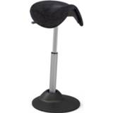 👉 Kruk zwart suã¨de Lugo ergonomische zit-sta - 7432228372332