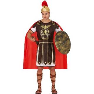 👉 Verkleedpak bruin rood polyester Color-Bruin mannen Fiestas Guirca Gladiator heren bruin/rood mt 52-54 8434077792391