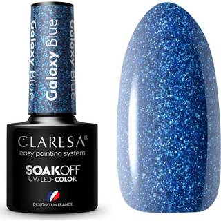 👉 Blauw One Size GeenKleur Claresa UV/LED Gellak Galaxy Blue #2 8720512573831