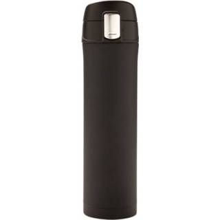 👉 Thermos fles polypropyleen RVS Color-Zwart One Size zwart XD Design thermosfles 0,5 liter 25 cm RVS/polypropyleen 8714612095171