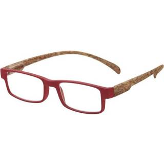 👉 Lees bril One Size Color-Rood rood bruin LookOfar leesbril Monkey Wood rood/bruin sterkte +2,00 (LE-0179C) 7444708290234
