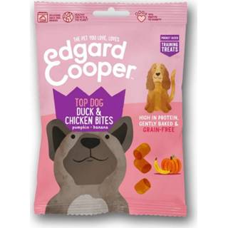👉 Edgard&Cooper Duck & Chicken Bites - Hondensnacks - Eend Kip Pompoen 50 g