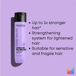 👉 Shampoo unisex Matrix Total Results Unbreak My Blonde Sulfate-Free Strengthening 300ml 3474636973613