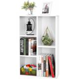 👉 Boekenkast Nancy's Met 5 Planken - 50 X 80 24 Cm Kast 6013815367378