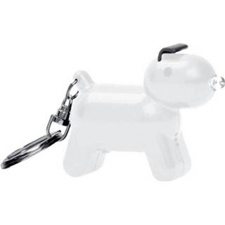 👉 Sleutelhanger wit Balvi Doggy Junior 5 X 6 Cm Abs 8430306262734