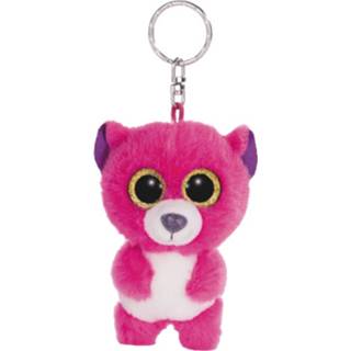 👉 Sleutelhanger roze pluche Nici Glubschis Briggy Junior 9 Cm 4012390455410