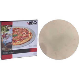 Pizzasteen Progarden Voor Barbecue 30 Cm Crèmekleurig 8719987437724
