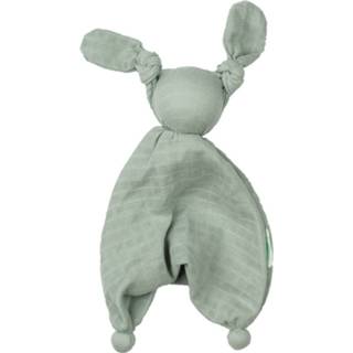 👉 Knuffeldoek donkergroen Hoppa - Muslin Uit Tetra Floppy Green 5407005388754