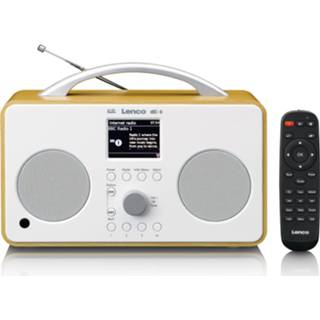 👉 Internet radio wit Lenco PIR-645WH 8711902045618