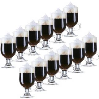 👉 Irish coffee glas transparant senioren 12x Glazen Opal 240 Ml - Koffie- En Theeglazen 8720147717969